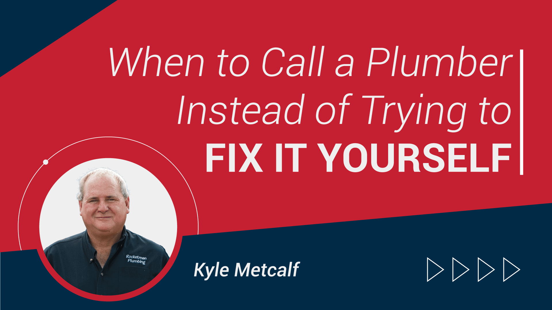When to Call a Plumber or Try to Fix It Yourself