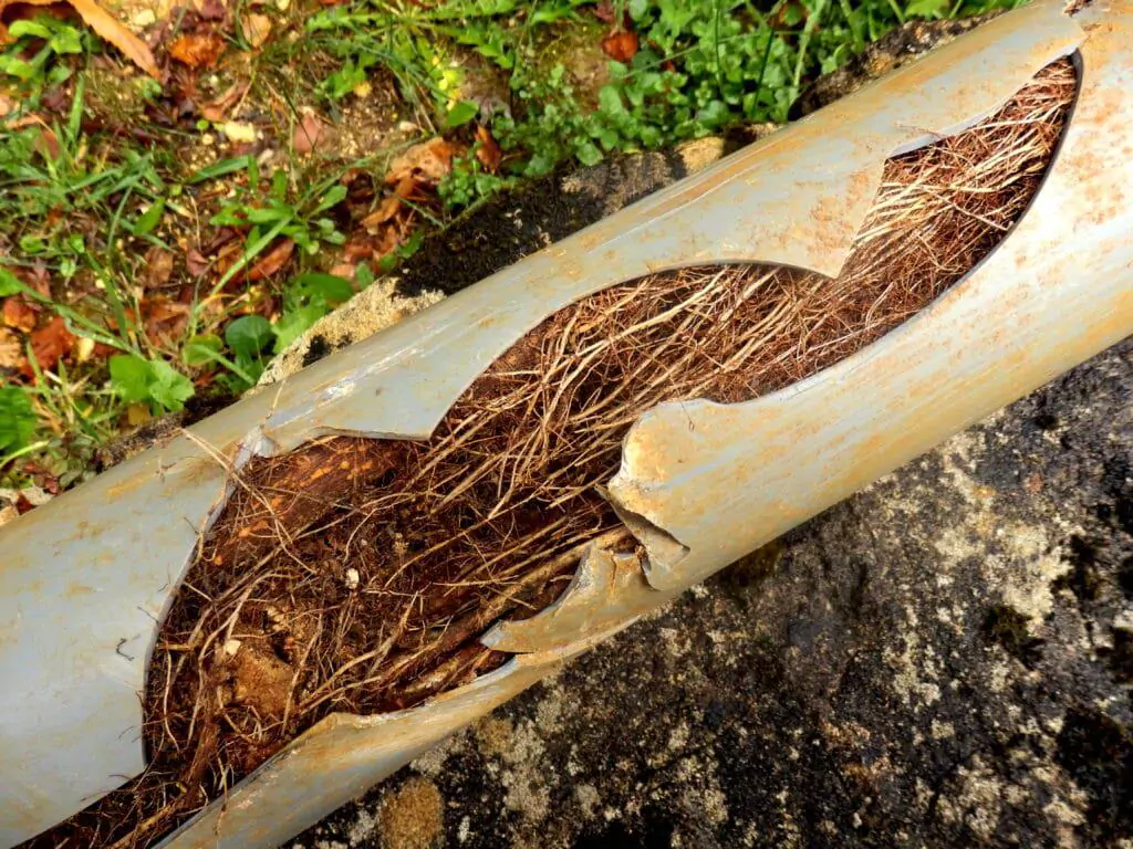Split drainage pipe repair services